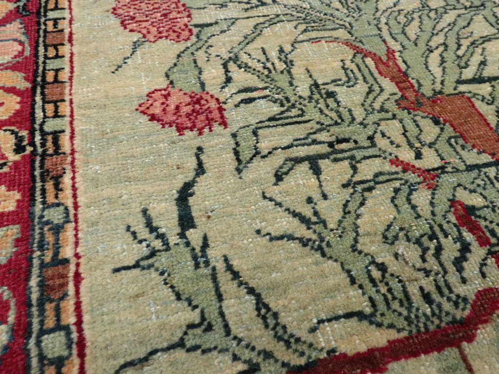 Antique Persian Mashad Rug, No.18964 - Gss
