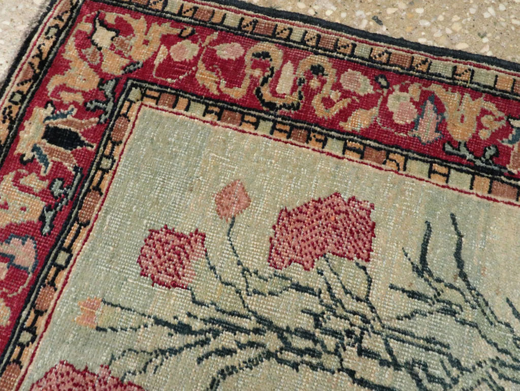 Antique Persian Mashad Rug, No.18964 - Gss