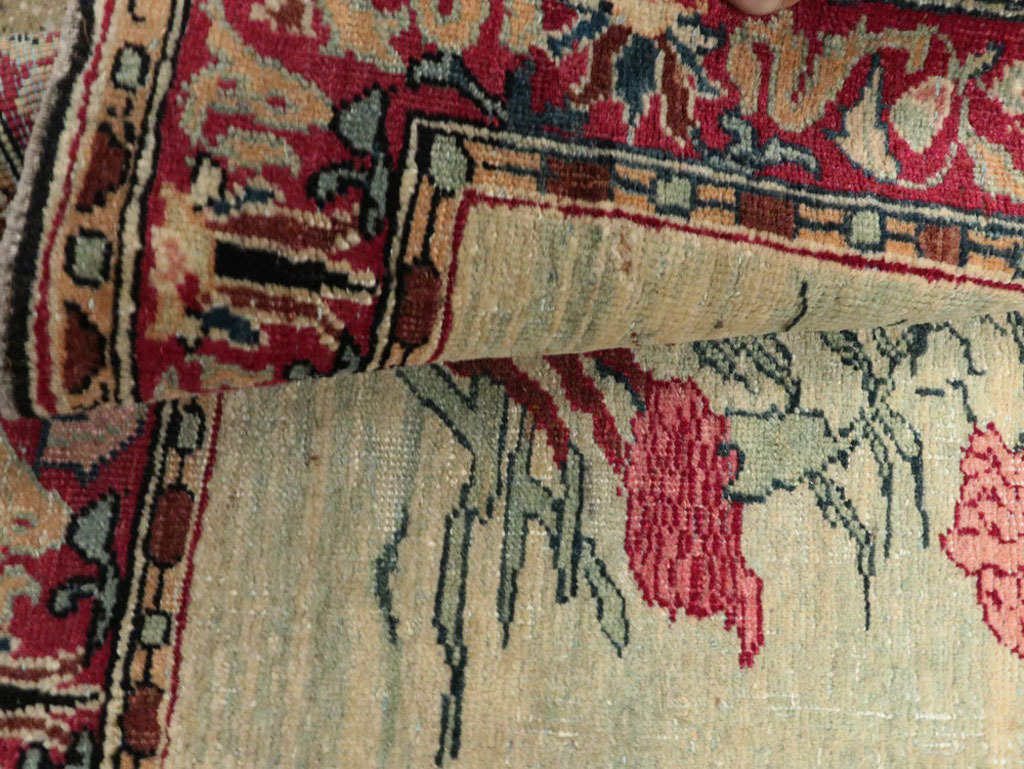 Antique Persian Mashad Rug, No.18964 - Gss