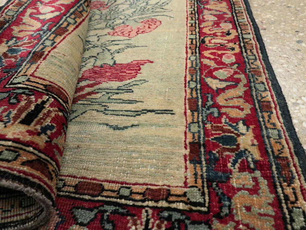 Antique Persian Mashad Rug, No.18964 - Gss