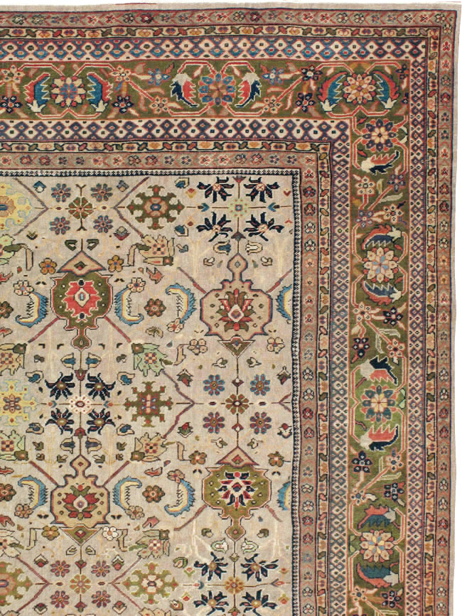 Antique Persian Mahal Carpet, No.18965 - Gss