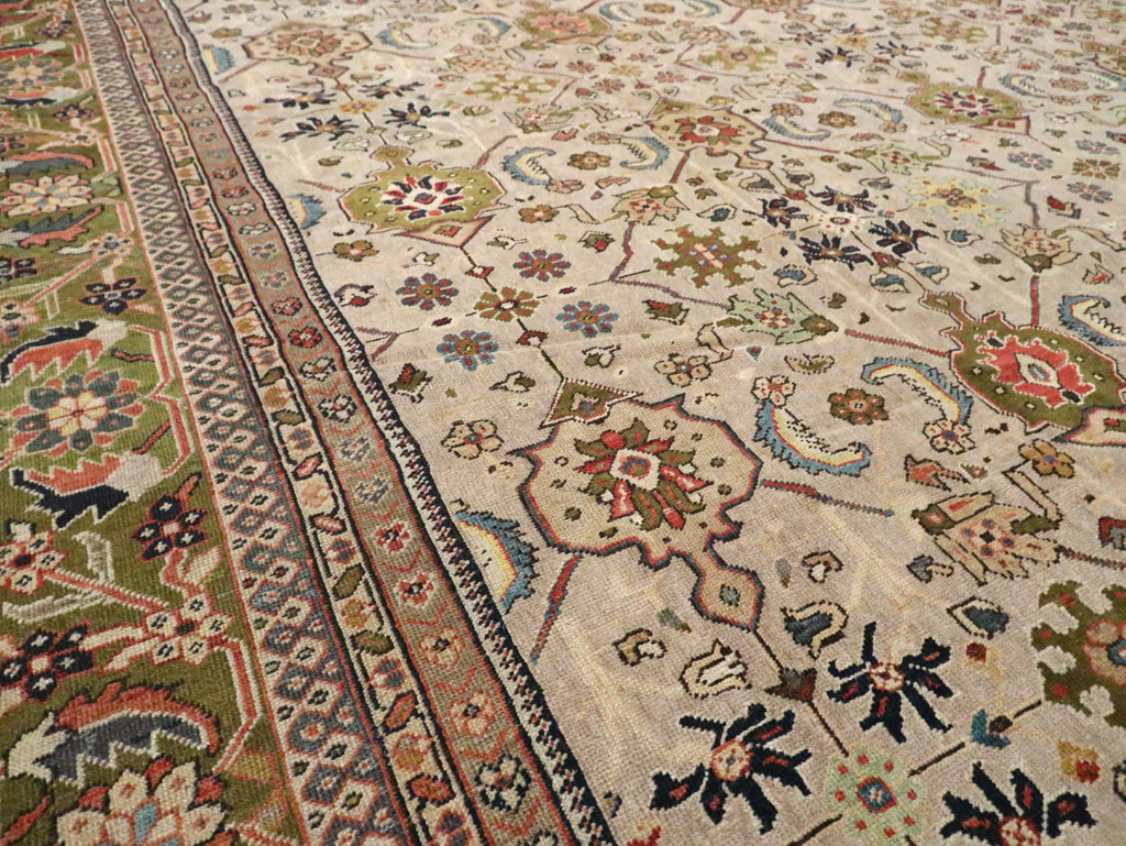 Antique Persian Mahal Carpet, No.18965 - Gss