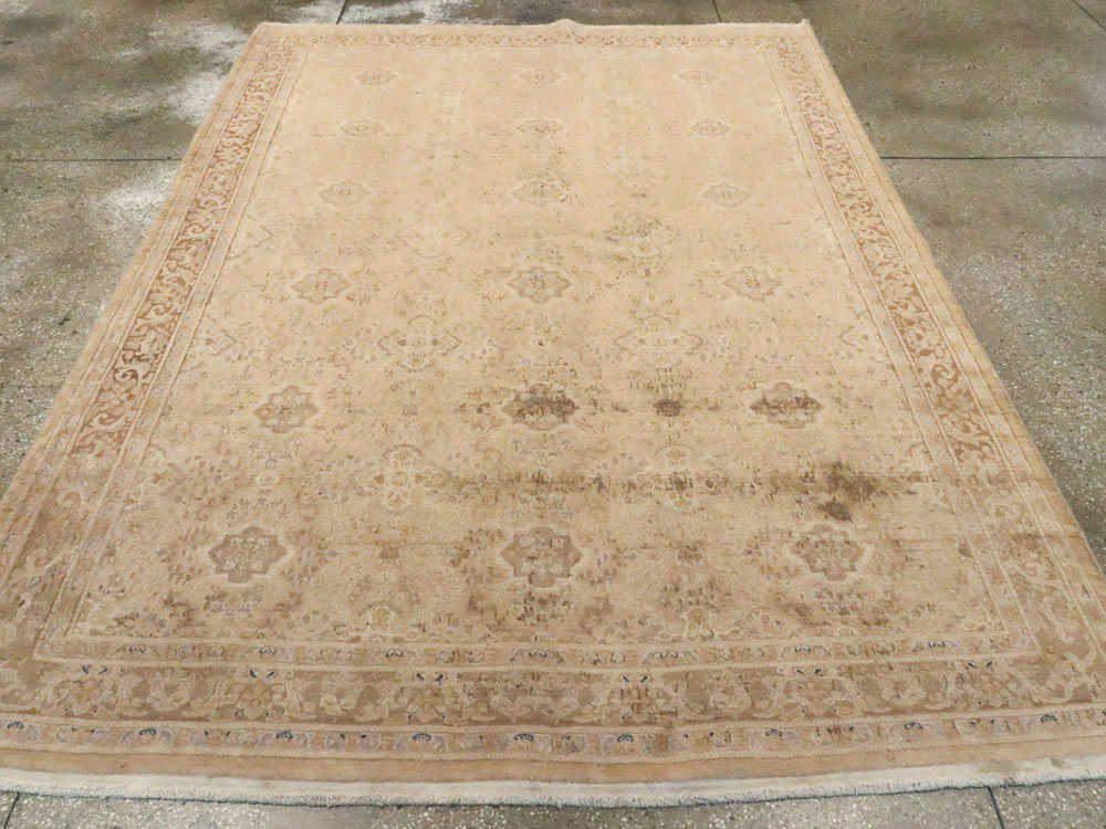 Vintage Indian Lahore Carpet, No.19000 - Gss