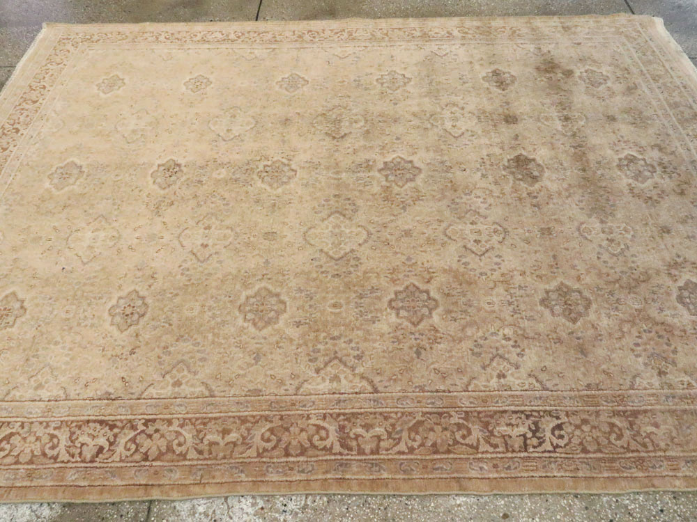 Vintage Indian Lahore Carpet, No.19000 - Gss
