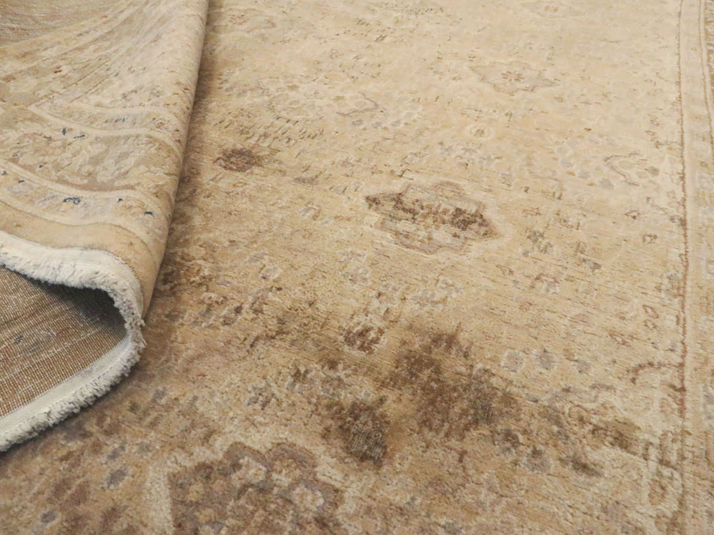 Vintage Indian Lahore Carpet, No.19000 - Gss