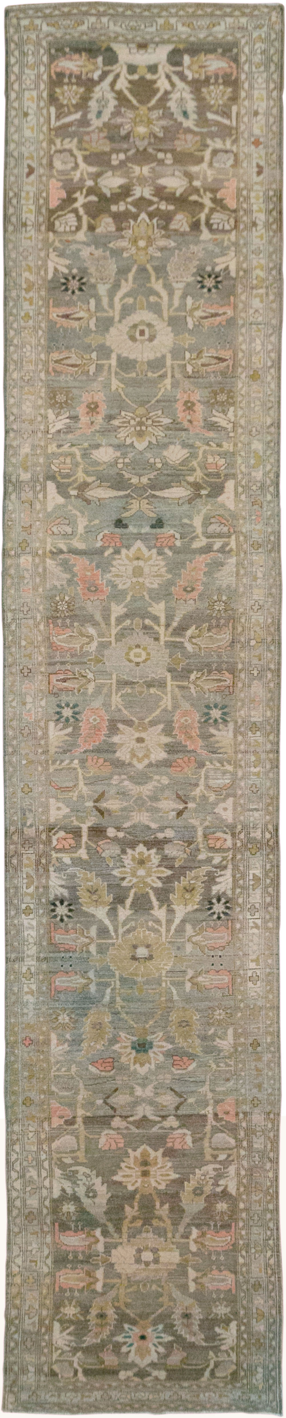 Vintage Persian Malayer Runner, No.19016 - Gss