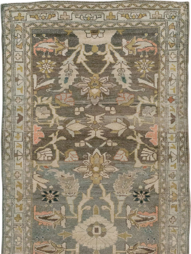 Vintage Persian Malayer Runner, No.19016 - Gss