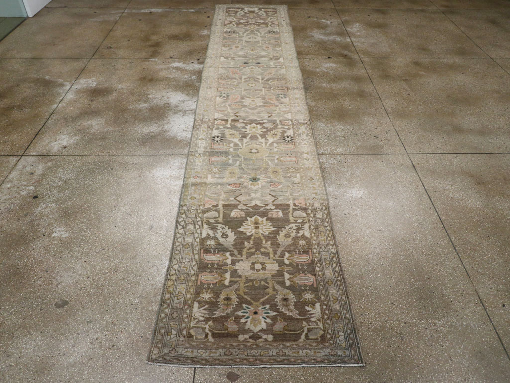 Vintage Persian Malayer Runner, No.19016 - Gss
