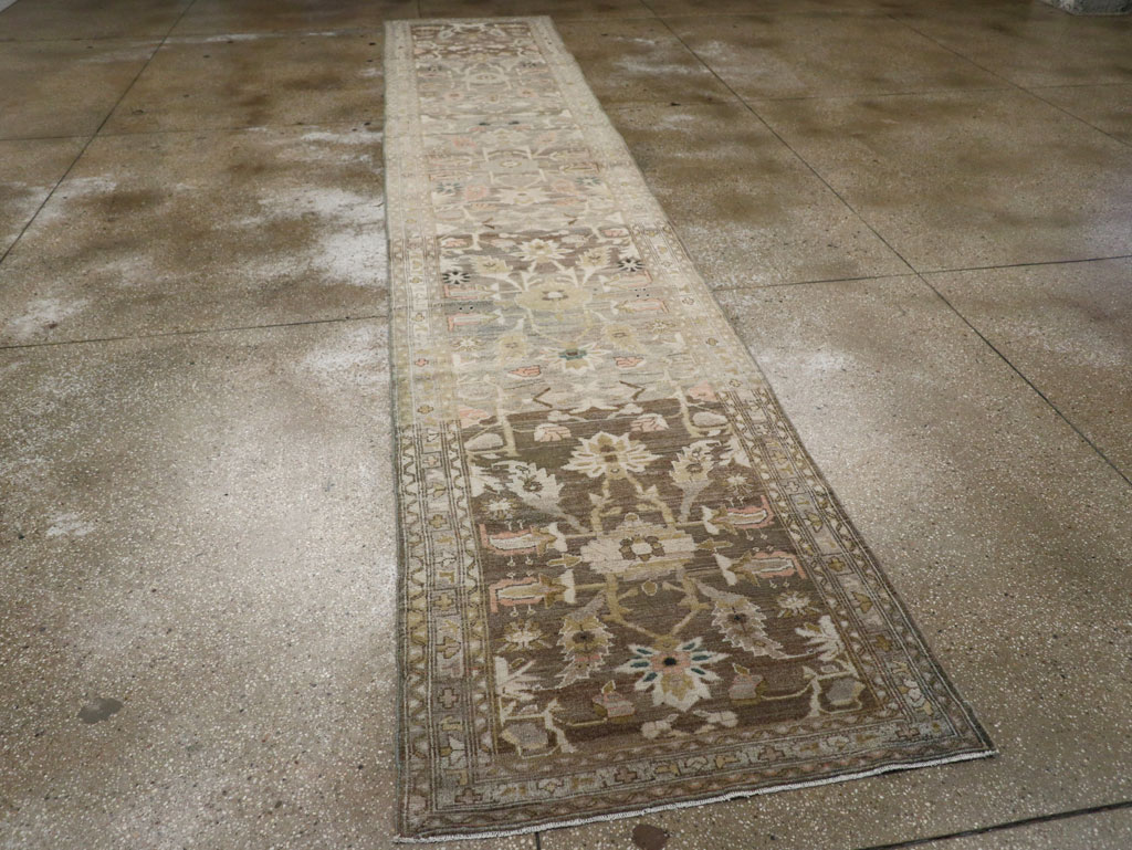 Vintage Persian Malayer Runner, No.19016 - Gss