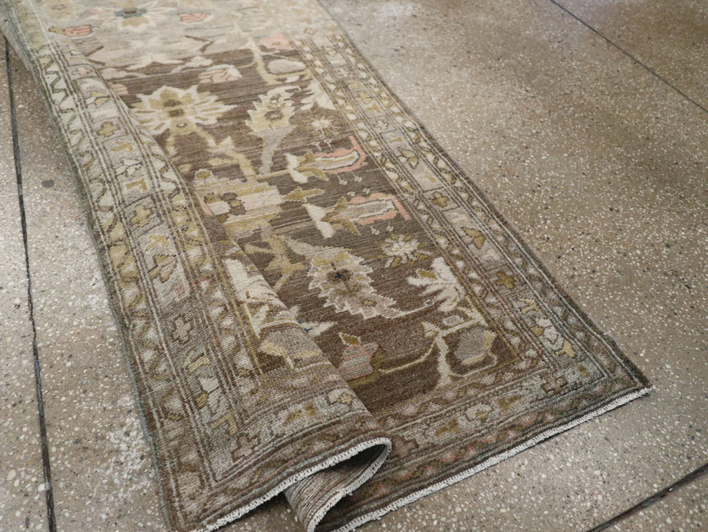 Vintage Persian Malayer Runner, No.19016 - Gss