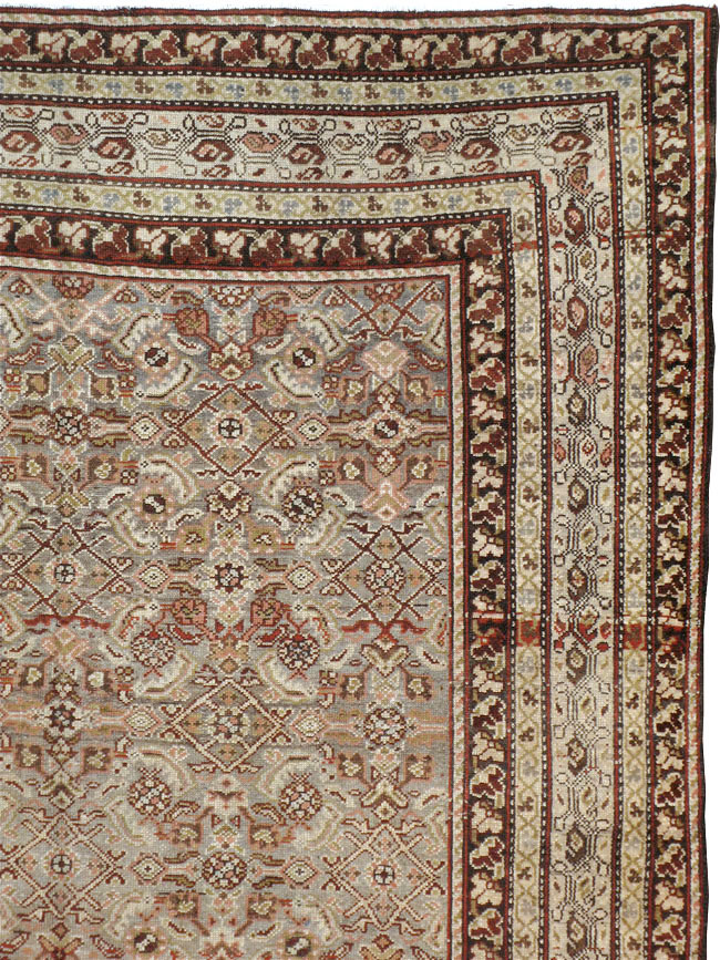 Vintage Persian Malayer Gallery Carpet, No.19017 - Gss