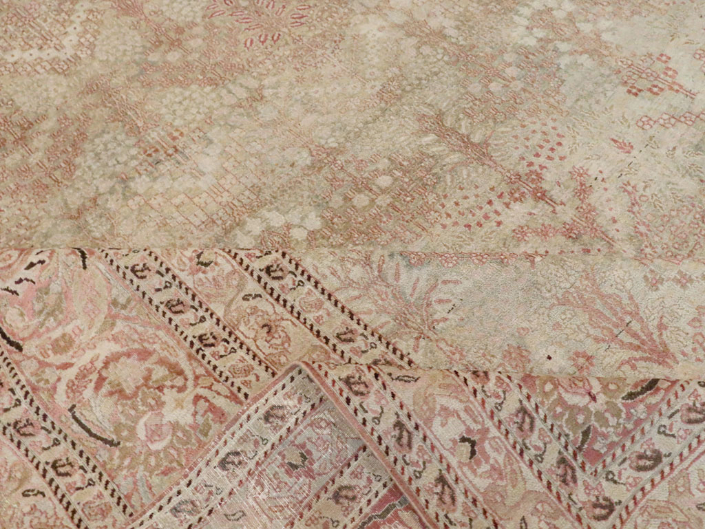 Antique Persian Dorokhsh Carpet, No.19025 - Gss