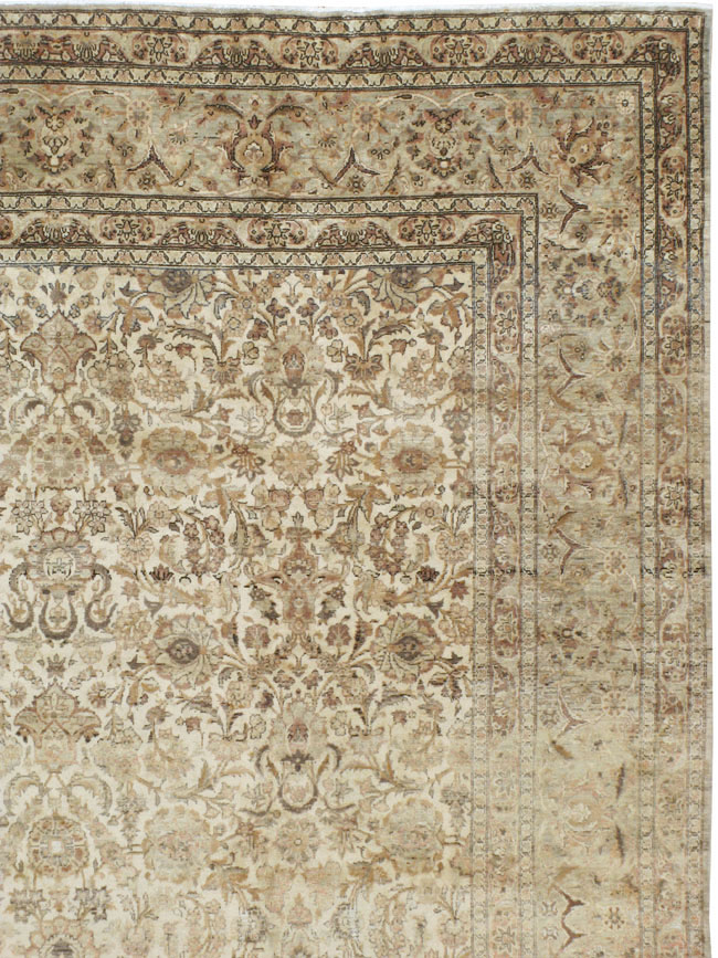 Vintage Persian Kashan Carpet, No.19026 - Gss