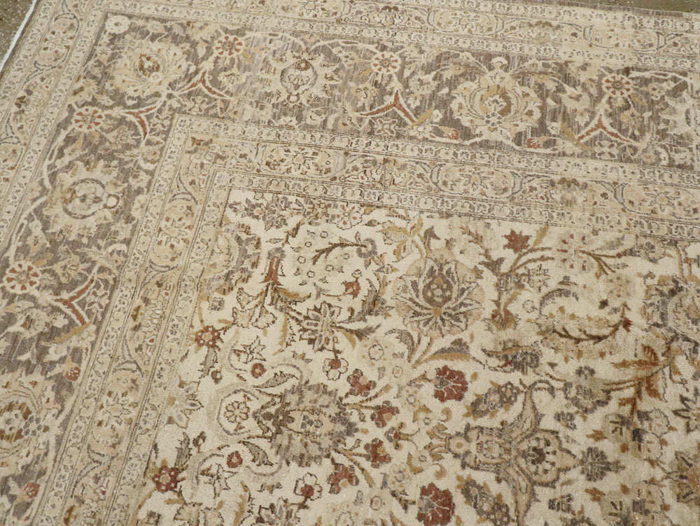 Vintage Persian Kashan Carpet, No.19026 - Gss