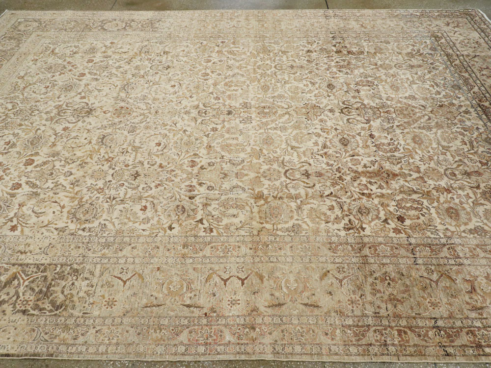 Vintage Persian Kashan Carpet, No.19026 - Gss