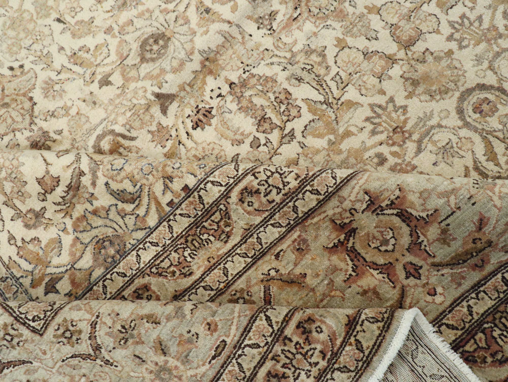 Vintage Persian Kashan Carpet, No.19026 - Gss