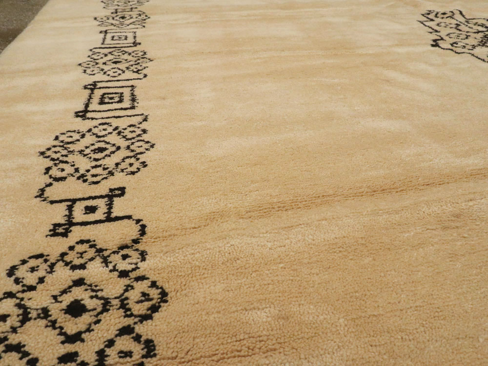 Vintage Moroccan Carpet, No.19044 - Gss