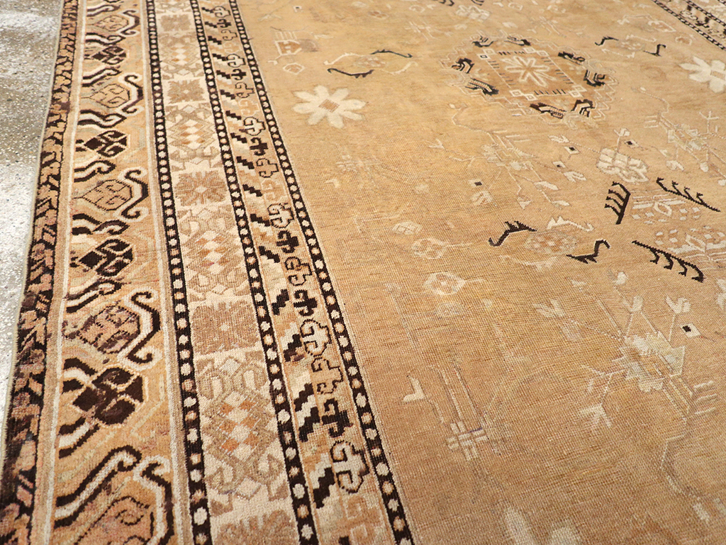 Antique East Turkestan Khotan Carpet, No.19052 - Gss