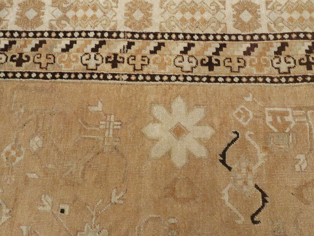 Antique East Turkestan Khotan Carpet, No.19052 - Gss