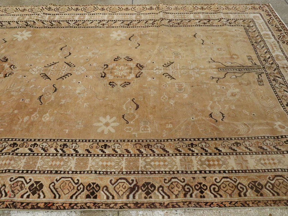 Antique East Turkestan Khotan Carpet, No.19052 - Gss