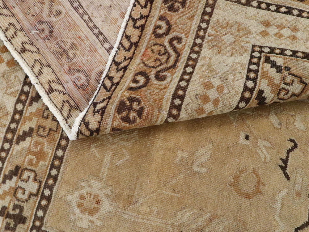 Antique East Turkestan Khotan Carpet, No.19052 - Gss