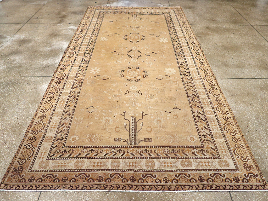 Antique East Turkestan Khotan Carpet, No.19052 - Gss