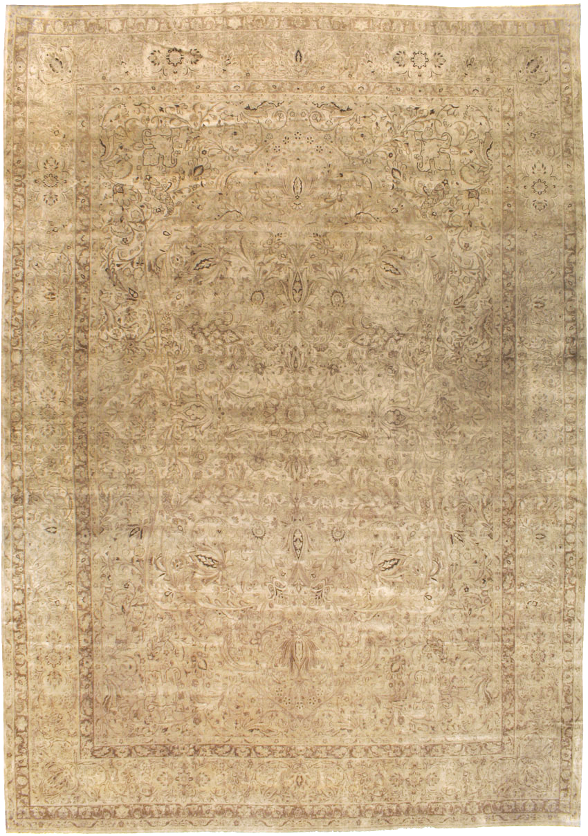Antique Persian Lavar Kerman Carpet, No.19054 - Gss