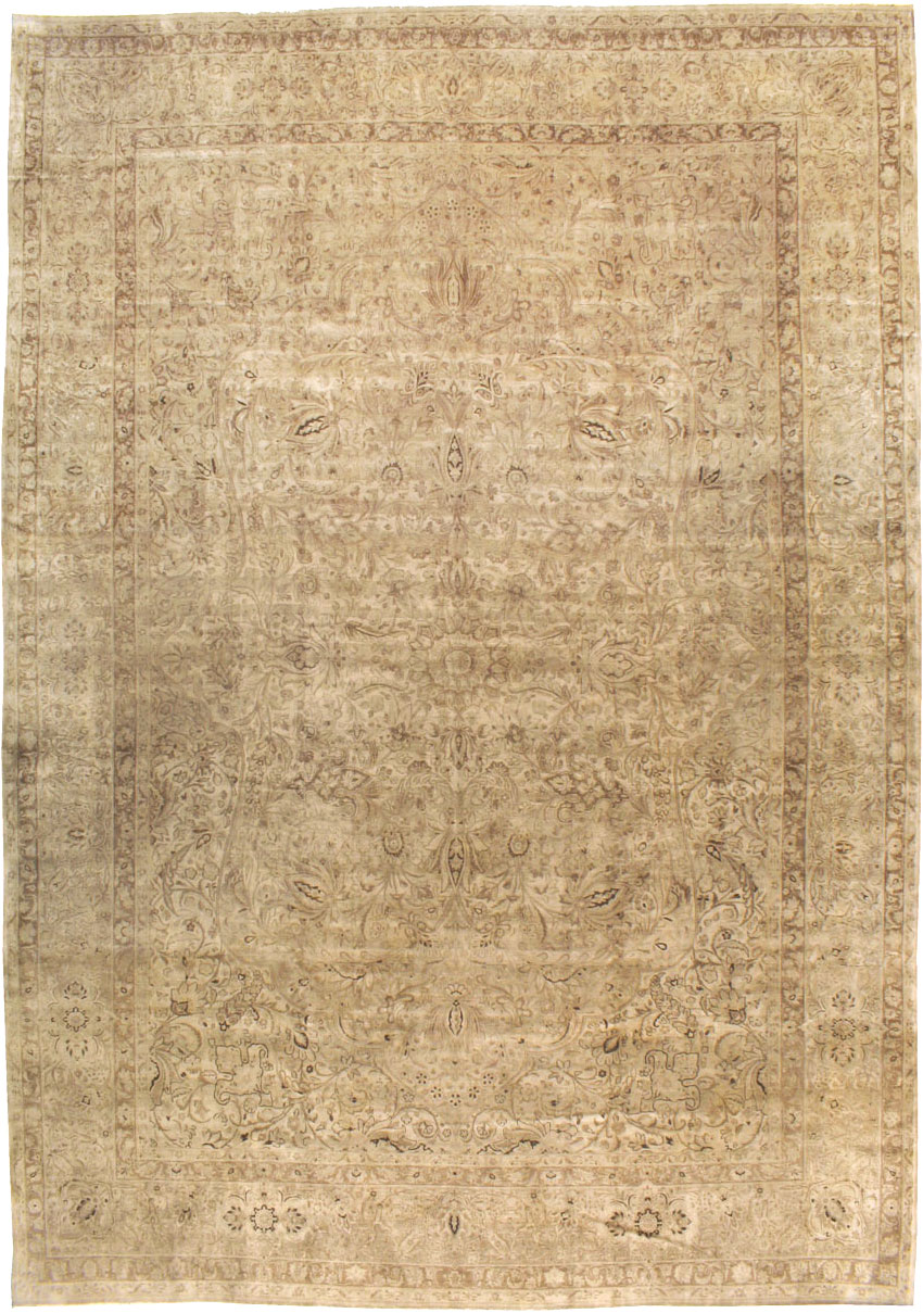Antique Persian Lavar Kerman Carpet, No.19054 - Gss