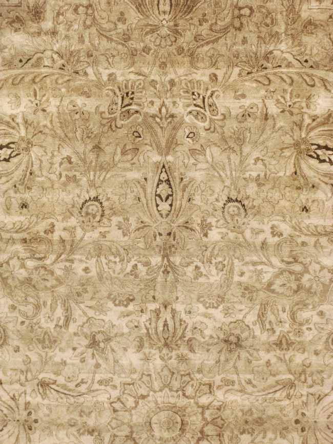 Antique Persian Lavar Kerman Carpet, No.19054 - Gss