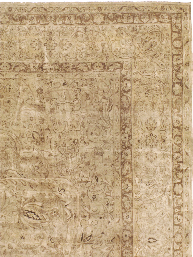 Antique Persian Lavar Kerman Carpet, No.19054 - Gss