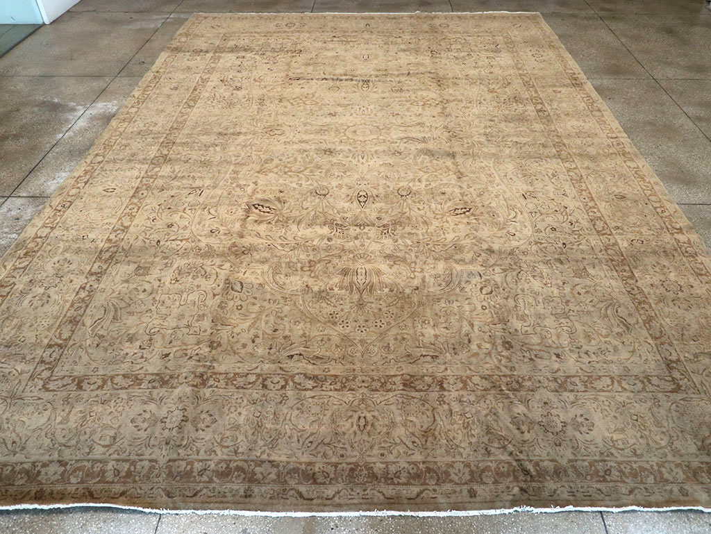 Antique Persian Lavar Kerman Carpet, No.19054 - Gss