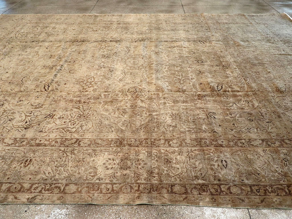 Antique Persian Lavar Kerman Carpet, No.19054 - Gss