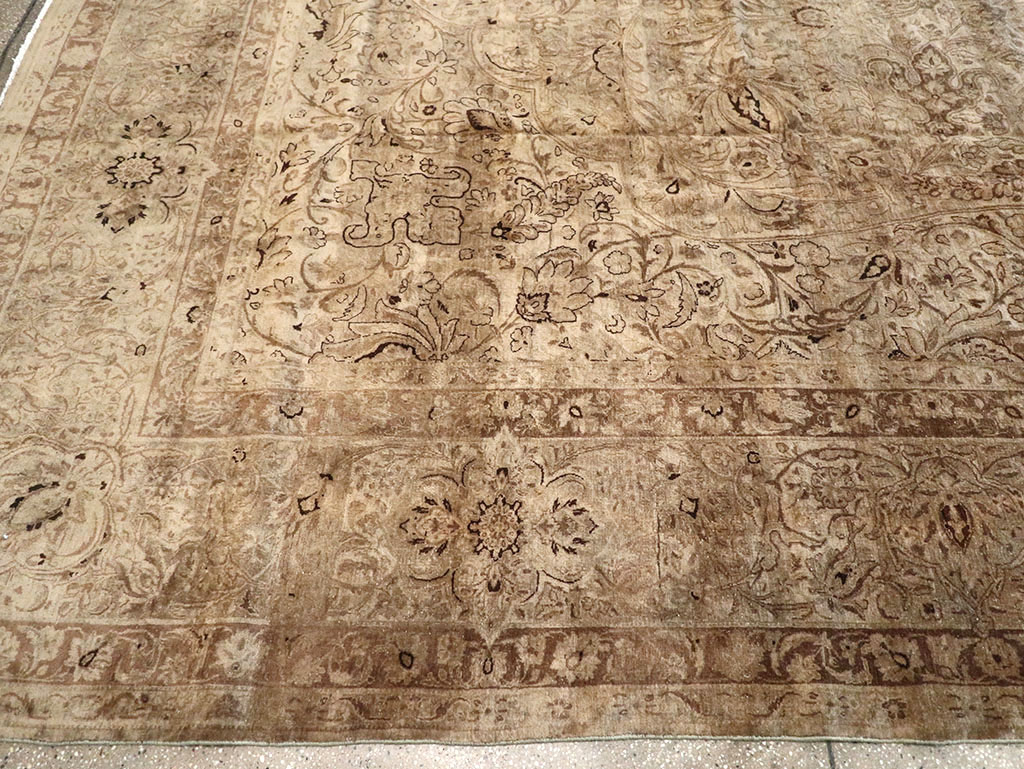 Antique Persian Lavar Kerman Carpet, No.19054 - Gss