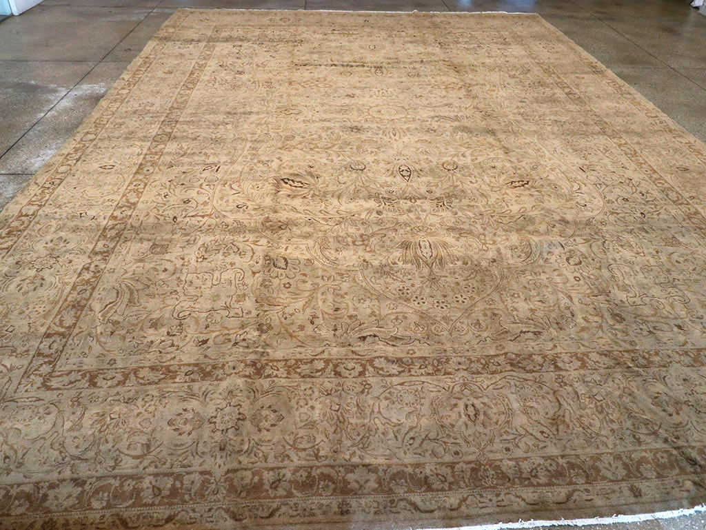 Antique Persian Lavar Kerman Carpet, No.19054 - Gss