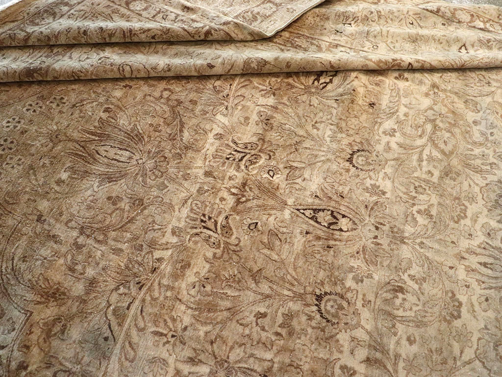 Antique Persian Lavar Kerman Carpet, No.19054 - Gss