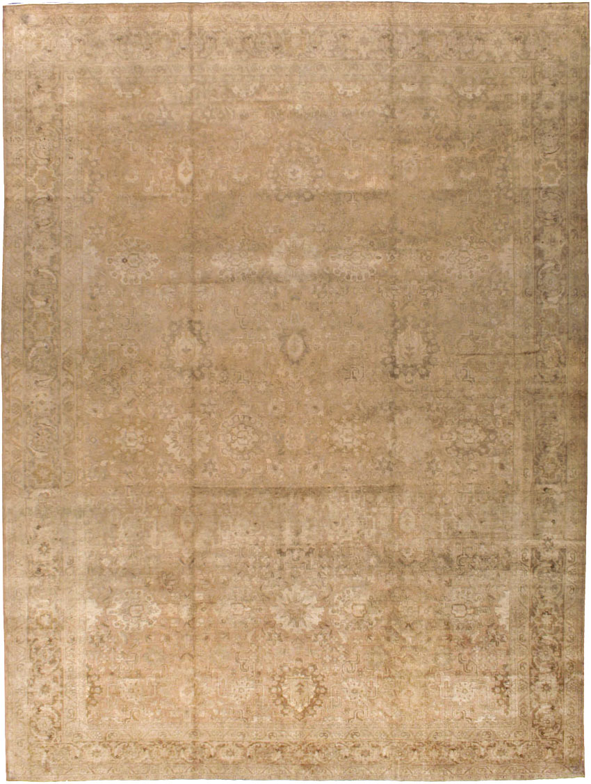 Antique Persian Tabriz Carpet, No.19055 - Gss