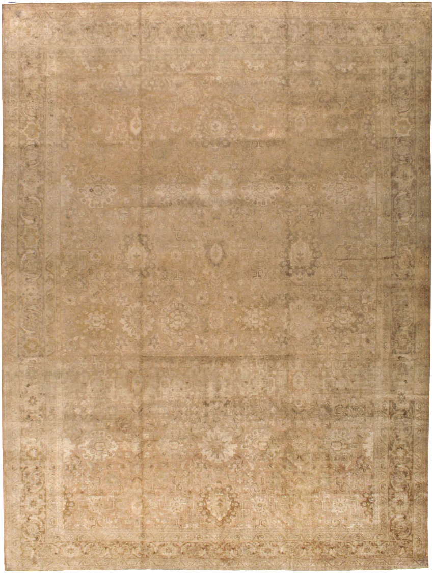 Antique Persian Tabriz Carpet, No.19055 - Gss