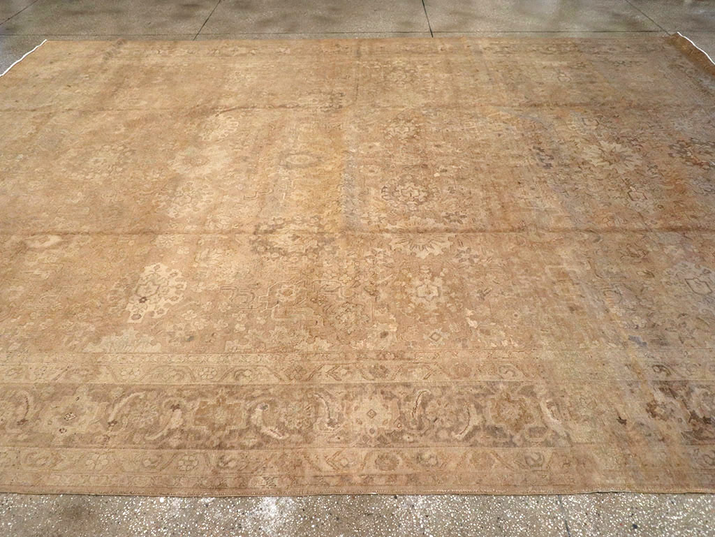 Antique Persian Tabriz Carpet, No.19055 - Gss