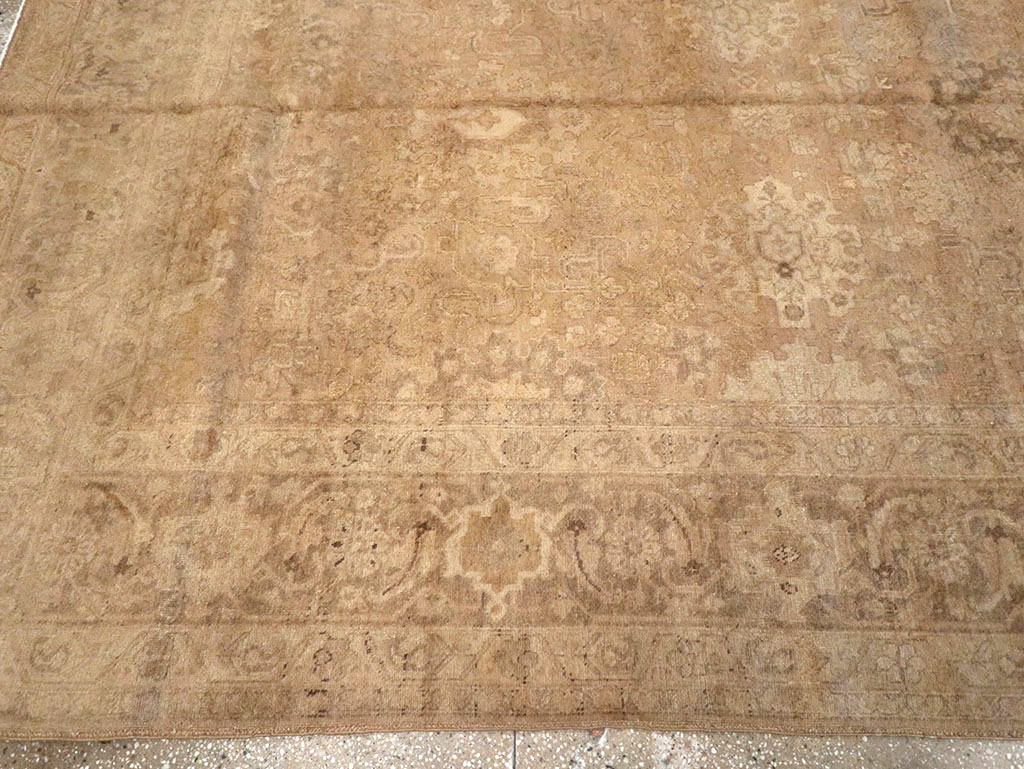 Antique Persian Tabriz Carpet, No.19055 - Gss