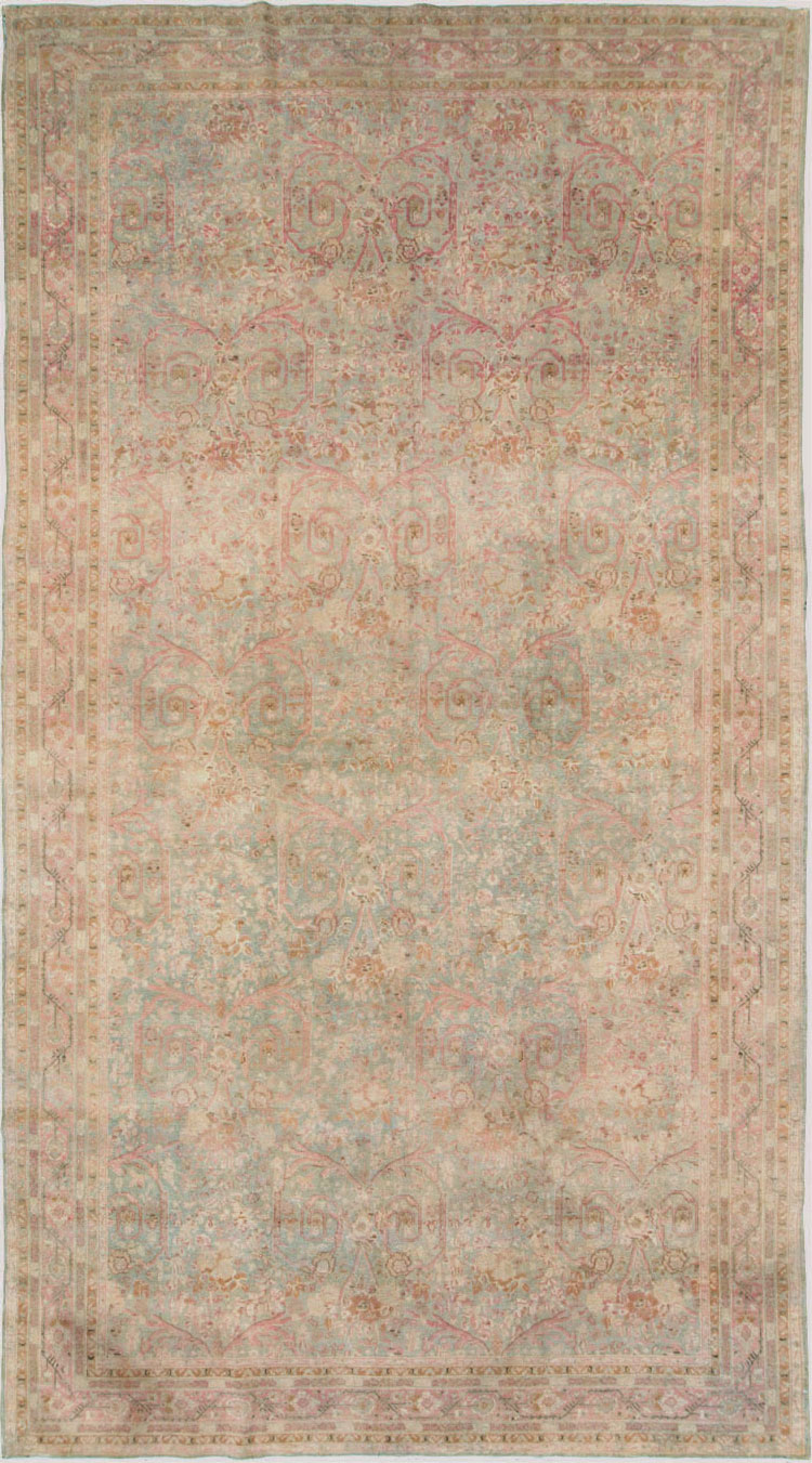 Antique Persian Tabriz Carpet, No.19057 - Gss