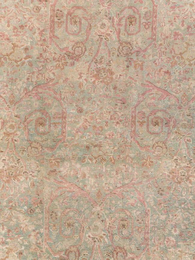 Antique Persian Tabriz Carpet, No.19057 - Gss