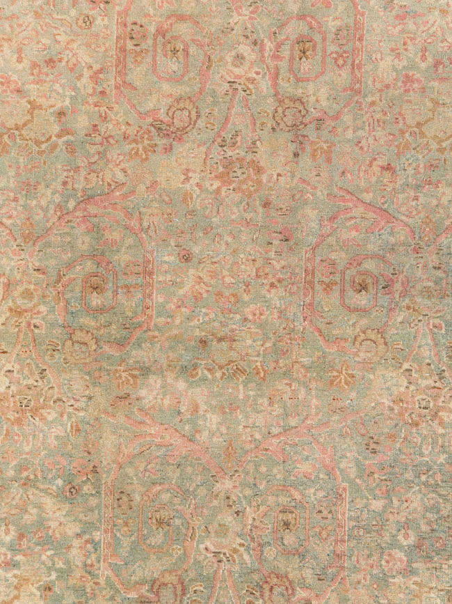 Antique Persian Tabriz Carpet, No.19057 - Gss