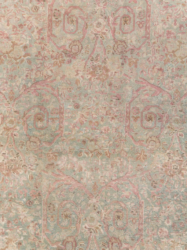 Antique Persian Tabriz Carpet, No.19057 - Gss