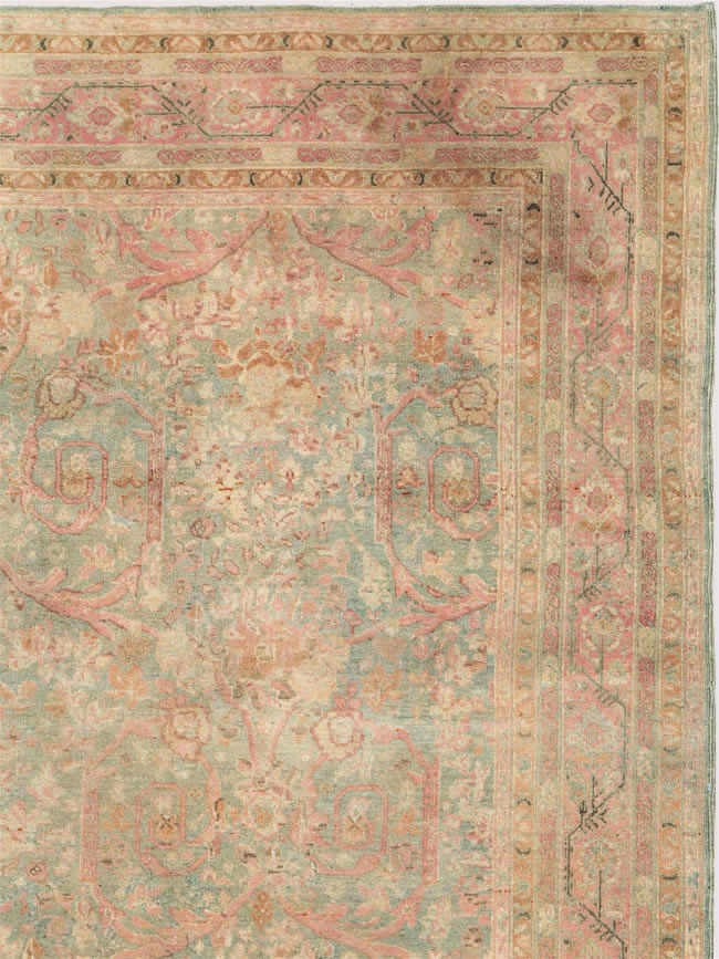 Antique Persian Tabriz Carpet, No.19057 - Gss