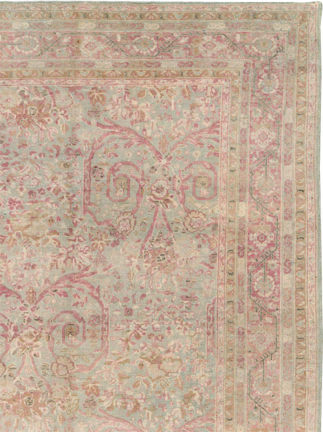 Antique Persian Tabriz Carpet, No.19057 - Gss