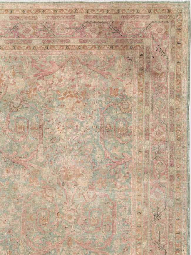 Antique Persian Tabriz Carpet, No.19057 - Gss