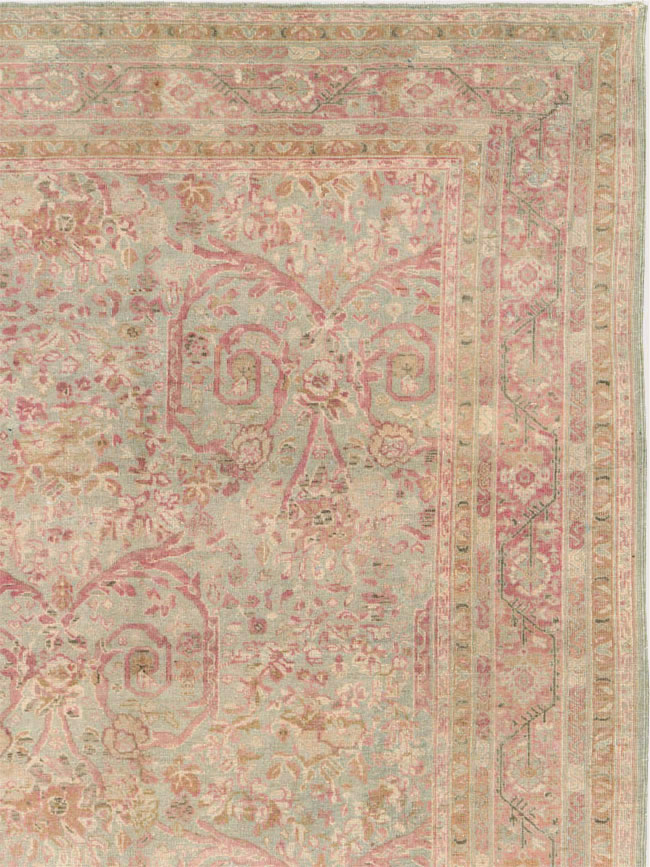 Antique Persian Tabriz Carpet, No.19057 - Gss