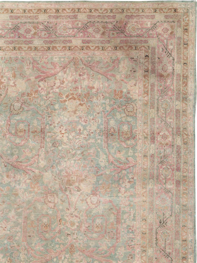 Antique Persian Tabriz Carpet, No.19057 - Gss
