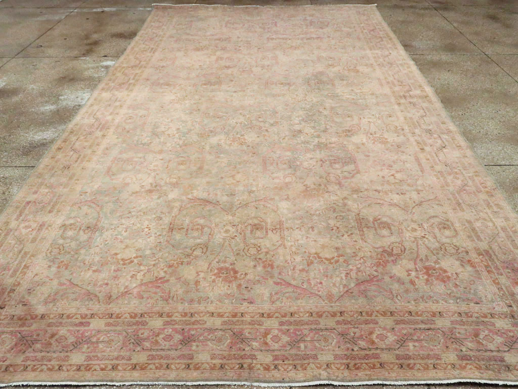 Antique Persian Tabriz Carpet, No.19057 - Gss