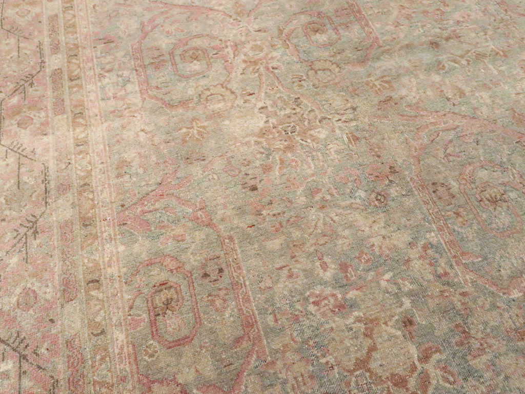 Antique Persian Tabriz Carpet, No.19057 - Gss